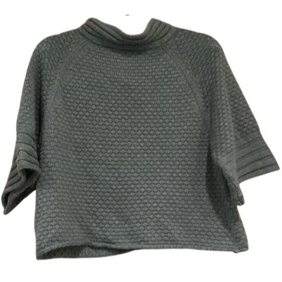 Nick & Mo Anthropologie Floral Embroidered Knit Cropped Cardigan Women's Medium - Picture 2 of 16